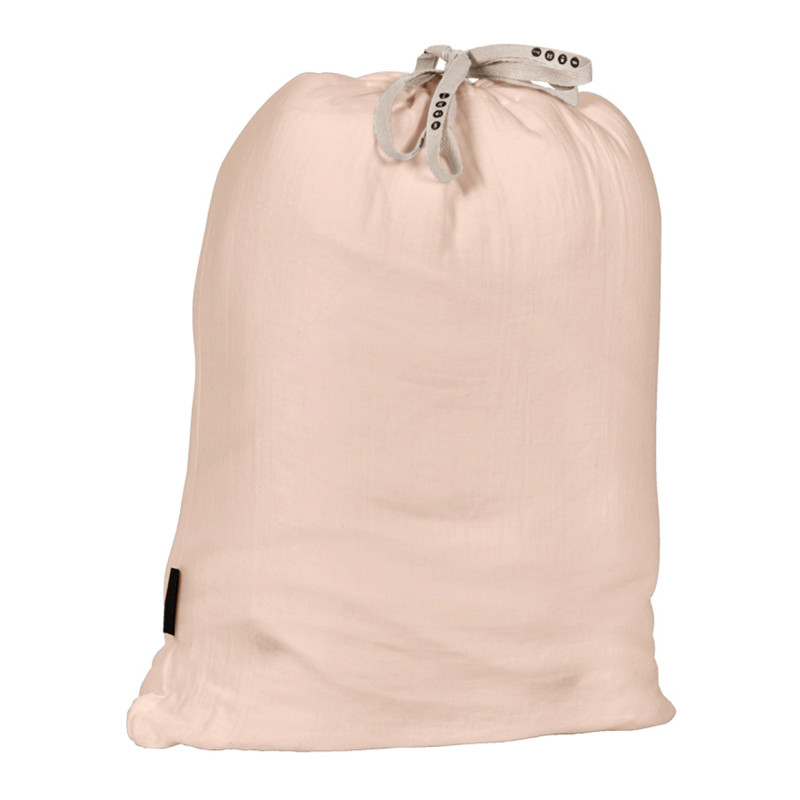 Housse de couette gaze de coton double 240 x 260 cm rose - PEPA 4