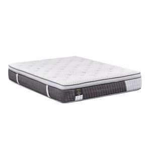 Matelas multi-couches 140 x 190 cm tissu tricoté, 560 ressorts ensachés, mousse à mémoire de forme biosourcée – DAYLIGHT