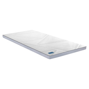 Surmatelas confort 180 x 200 cm mousse mémoire de forme thermorégulatrice et gel AirFeel™ maintien 3 zones – MARY